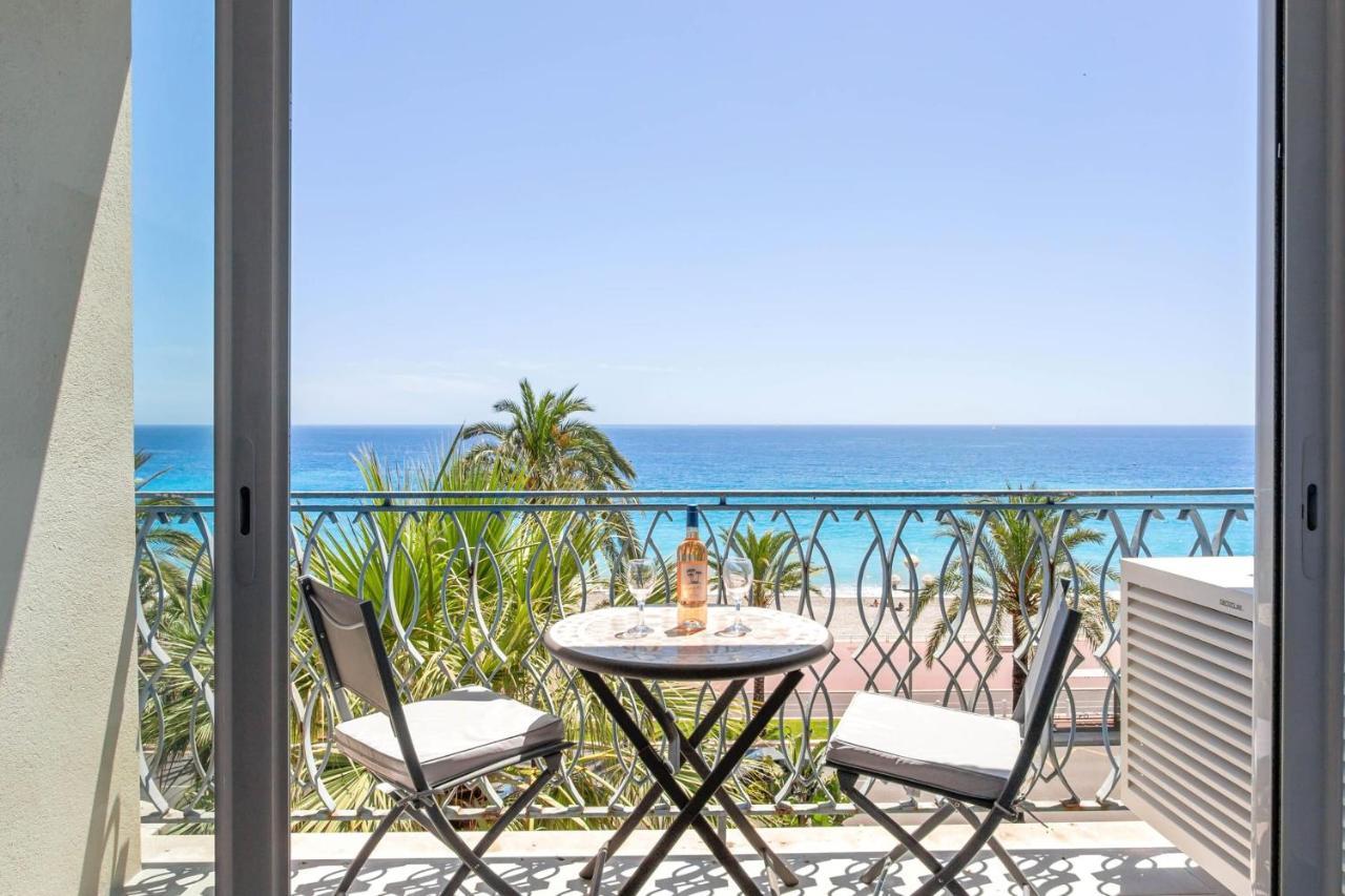 Charming Studio With Balcony And Sea View In Nice - Welkeys Exterior foto